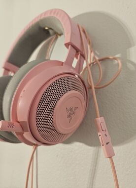 Razer Kraken Kitty Edition Over-Ear Gaming Headset - Pink Quartz